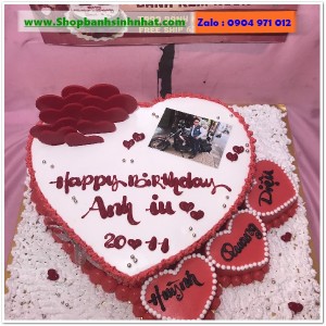 Bánh Sinh Nhật In Hình Ảnh - H812